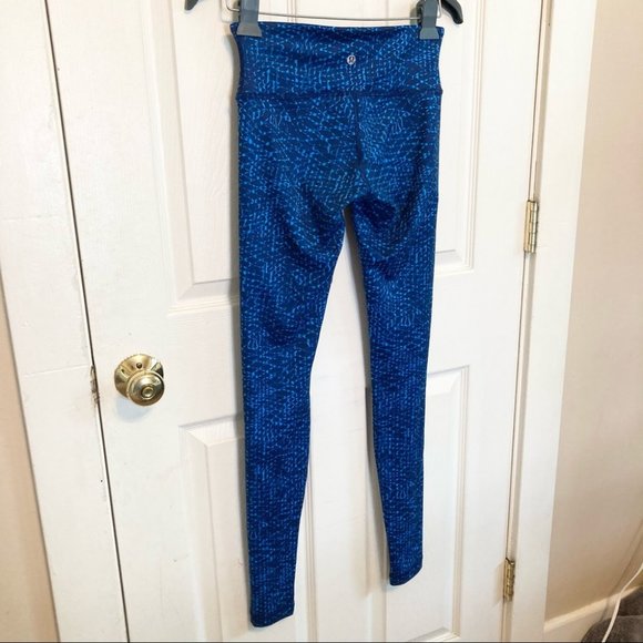 Lululemon Wunder Under Pant III Samba Snake Kayak - Picture 9 of 12